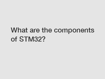 What are the components of STM32?
