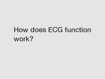 How does ECG function work?