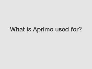 What is Aprimo used for?